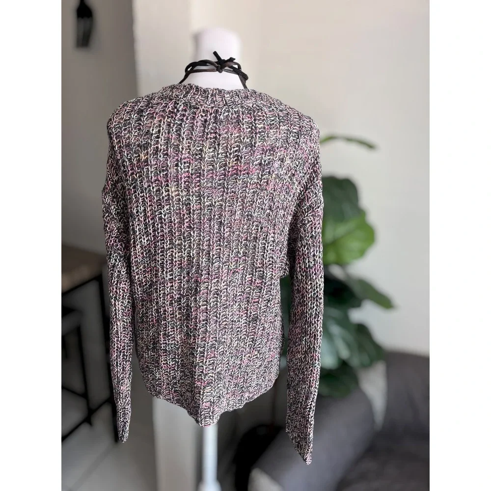 American Eagle Space Dye Knit Sweater Size S